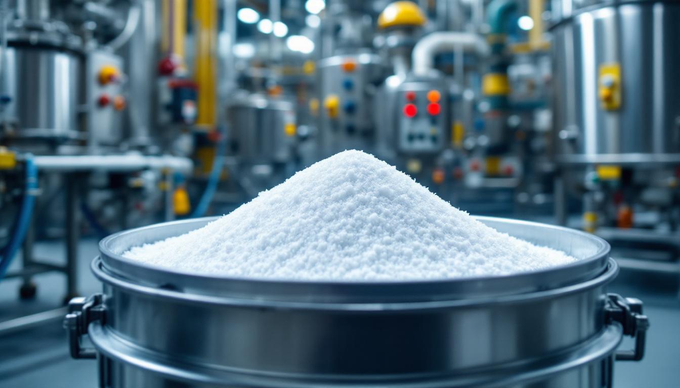 Silicato de sodio solido